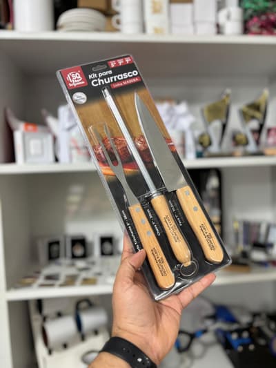 Kit Churras 3pçs - SQ (Gravado)