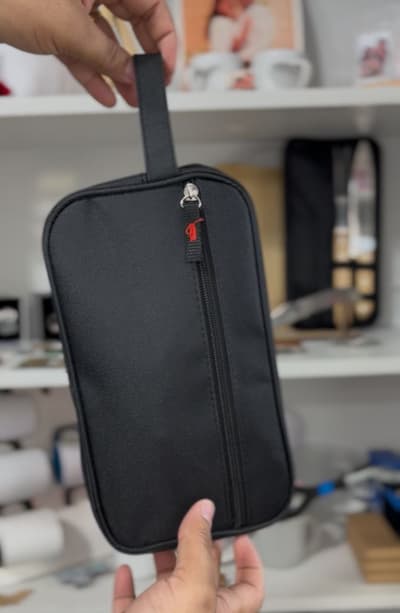 Necessaire Personalizável Preta