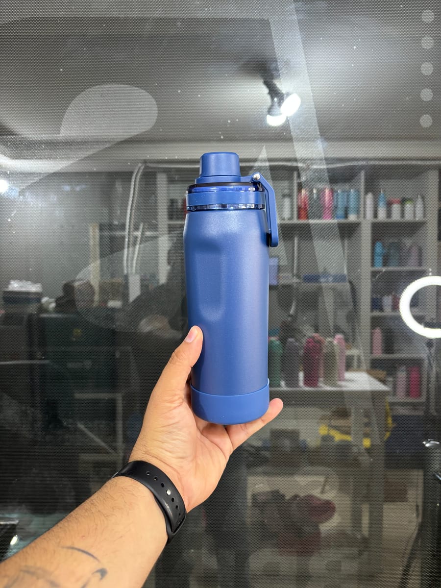 Garrafa Tampa Cristal 600ml (Térmica)