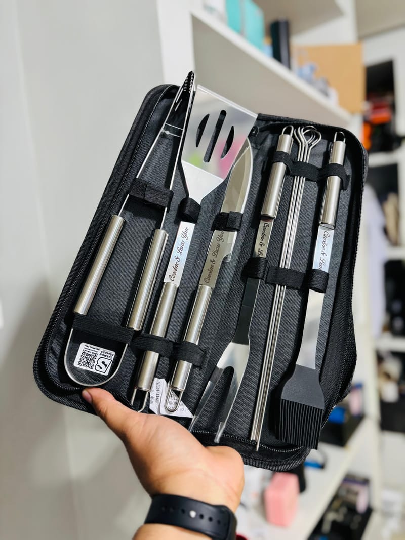 Kit Churrasco 9pçs (Gravado)