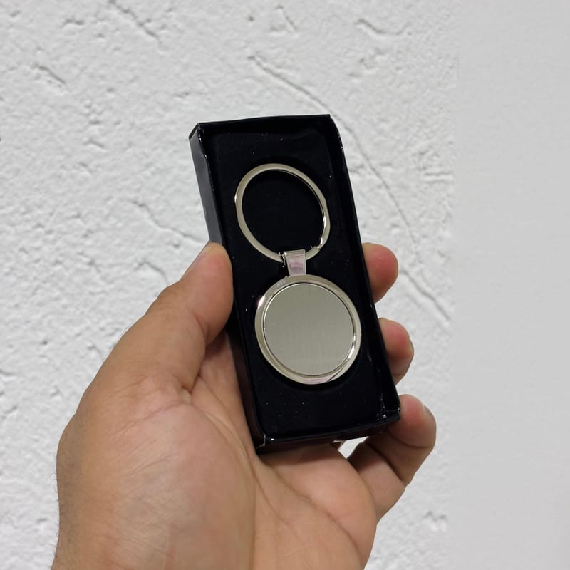 Chaveiro De Metal Luxo - Redondo